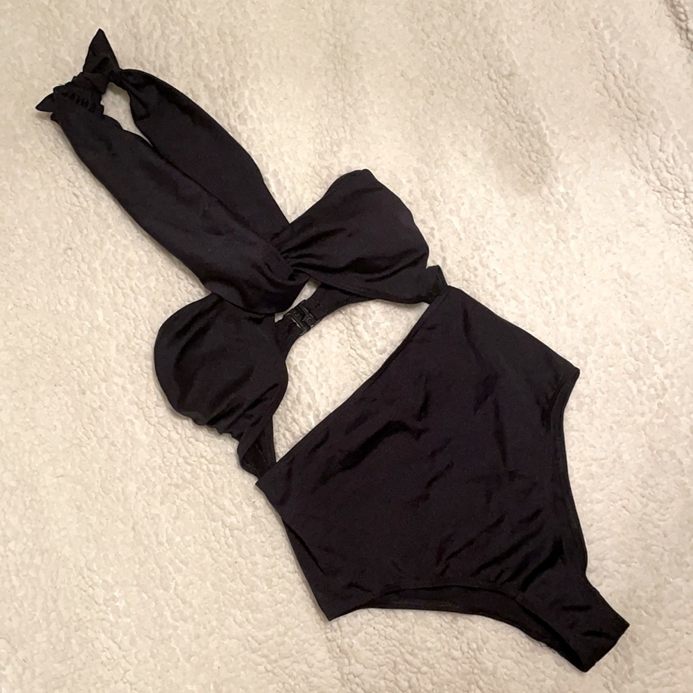 ASOS cut out one piece swimsuit